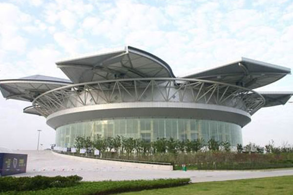 上海期忠森林体育城网球中心石材工程